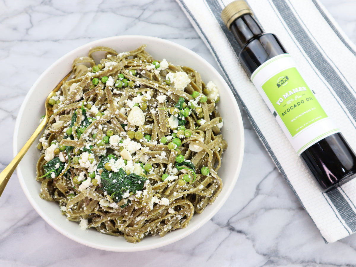 Lemon Ricotta Avocado Oil Pasta – Yo Mama's Foods