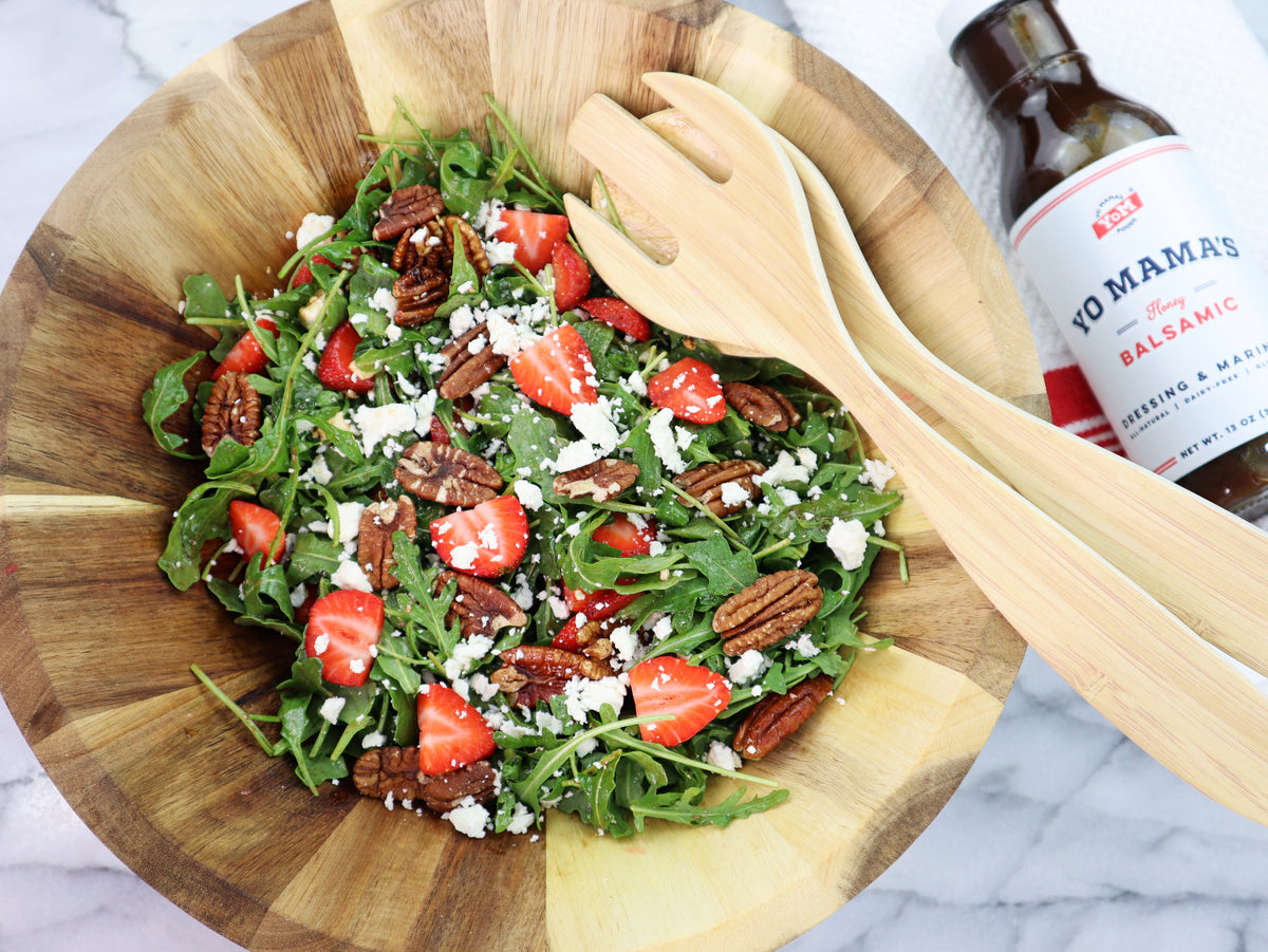 Balsamic Arugula Salad &ndash; Yo Mama's Foods