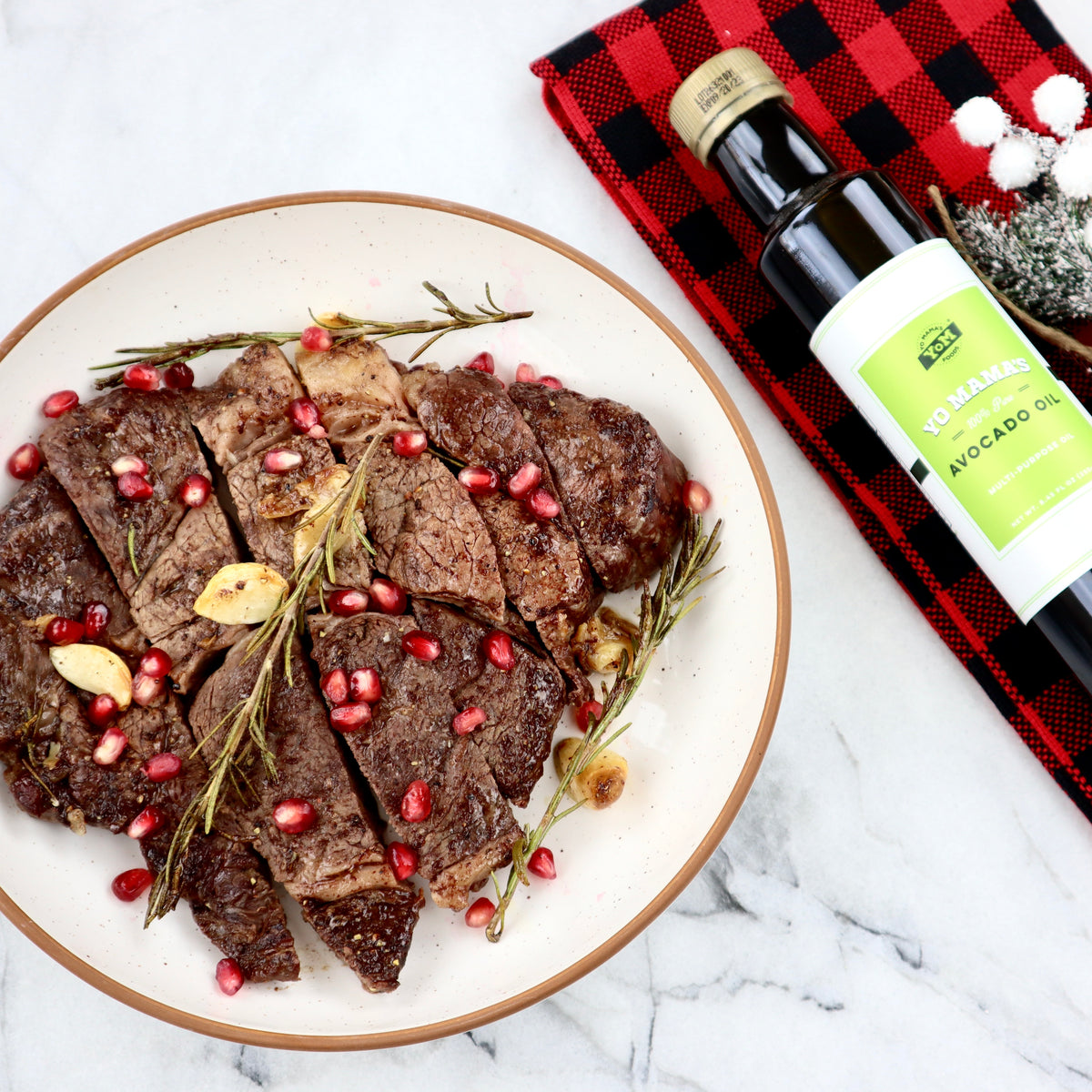 Garlic & Rosemary Roast – Yo Mama's Foods