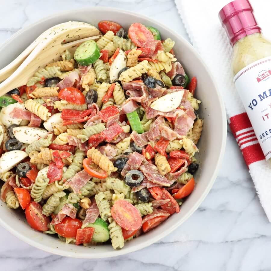 Italian Pasta Salad – Yo Mama's Foods