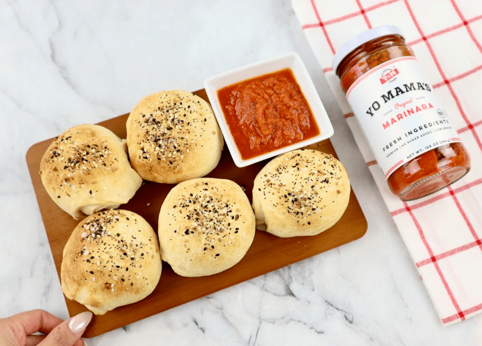 Marinara Pizza Bombs – Yo Mama's Foods